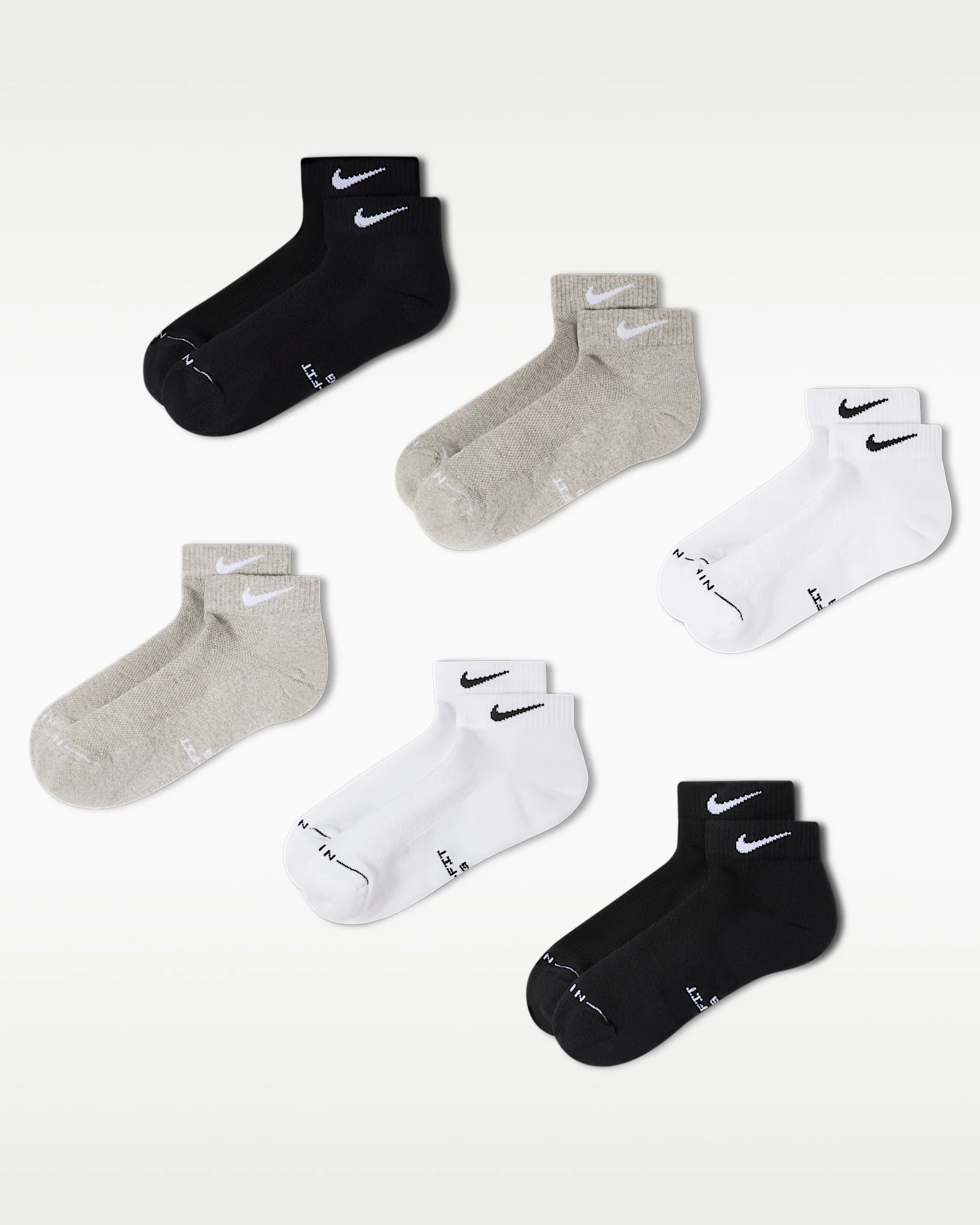 Nike Everyday Elevated Low Socks (6 Pairs) - 1