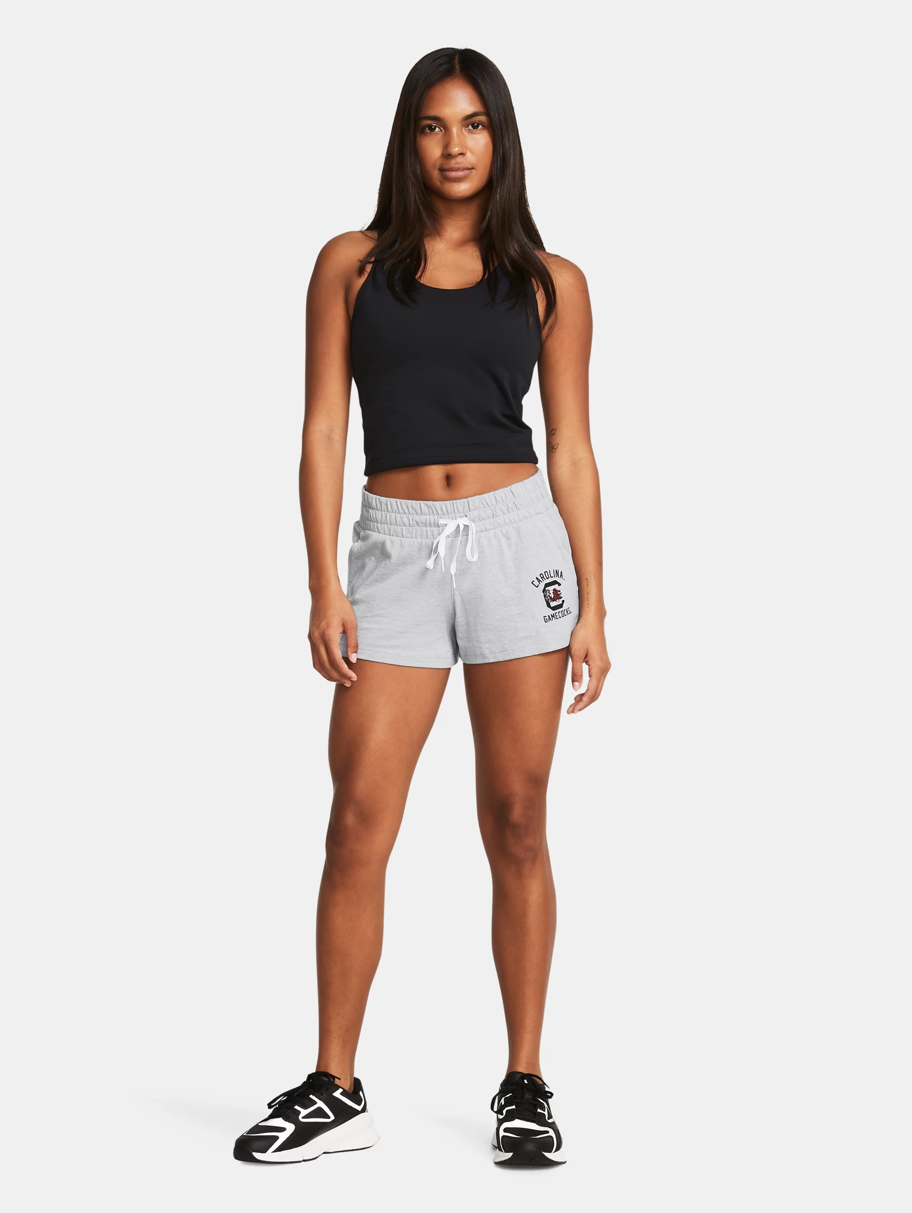 Women's UA Performance Cotton Collegiate Shorts - 5