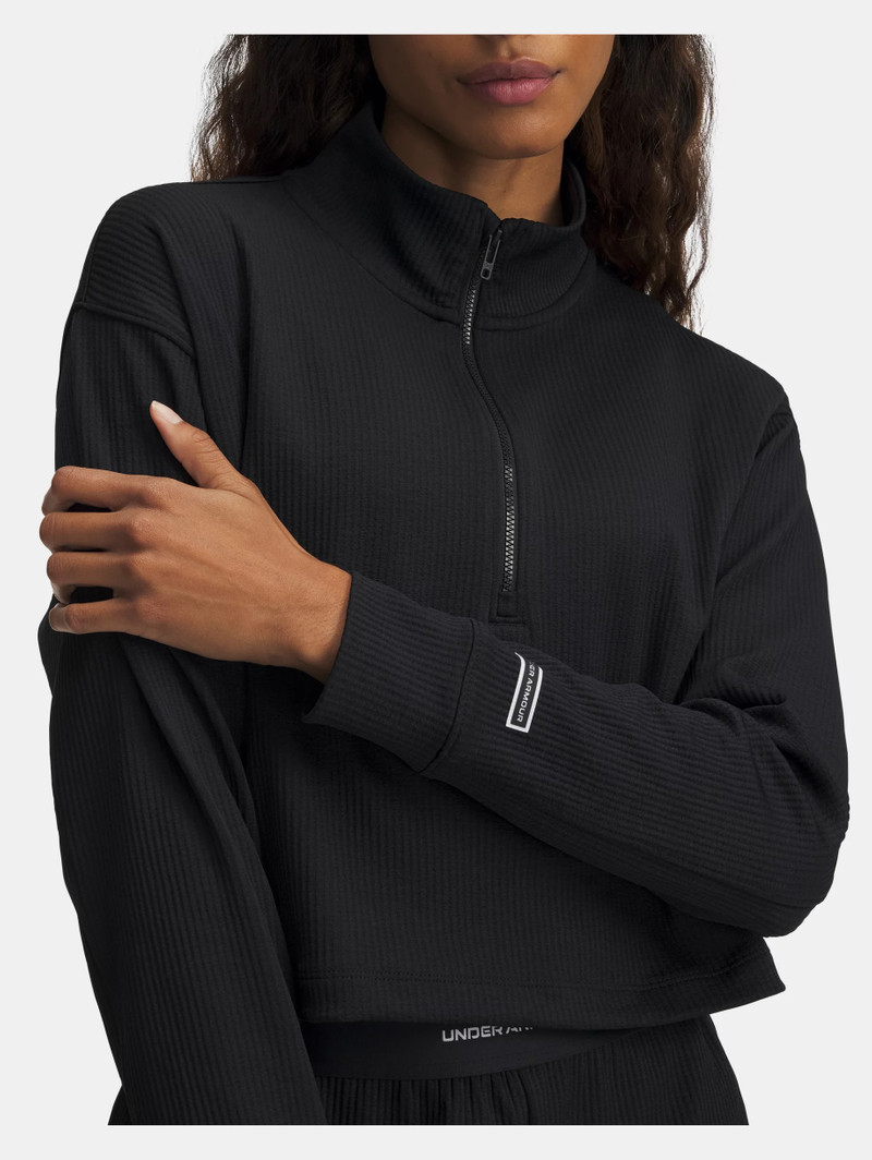 Women's UA Meridian Rib ¼ Zip 3