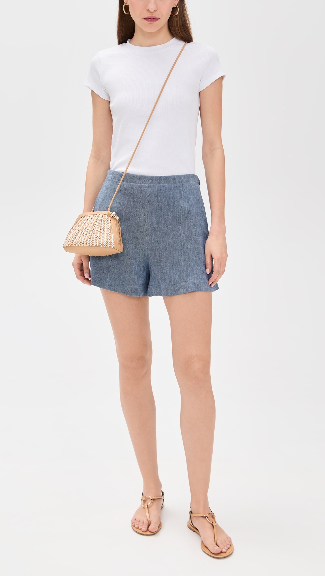 Cotton Blend Shorts - 4