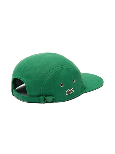 LACOSTE logo-patch organic cotton cap outlook