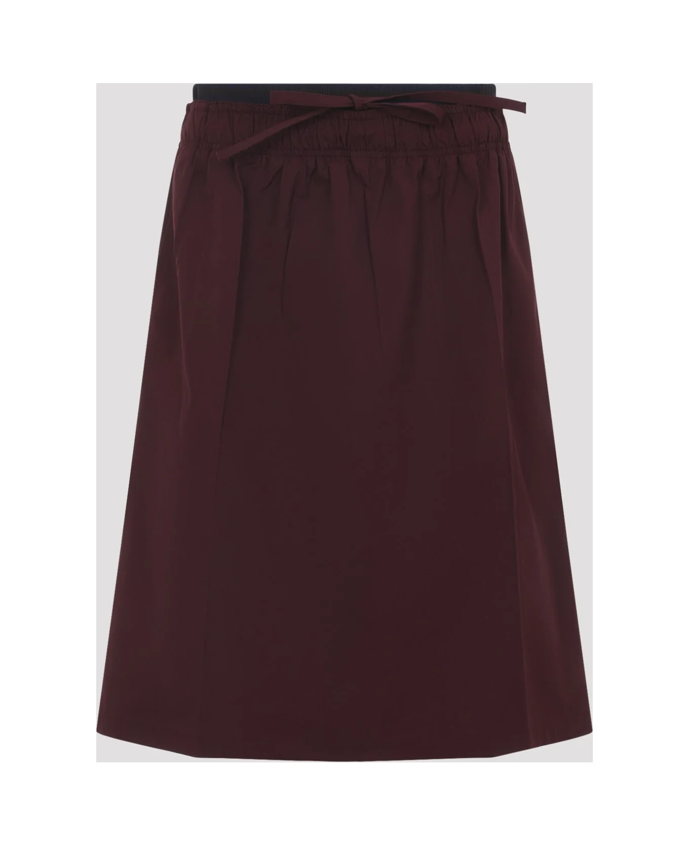 Polyester Midi Skirt - 1