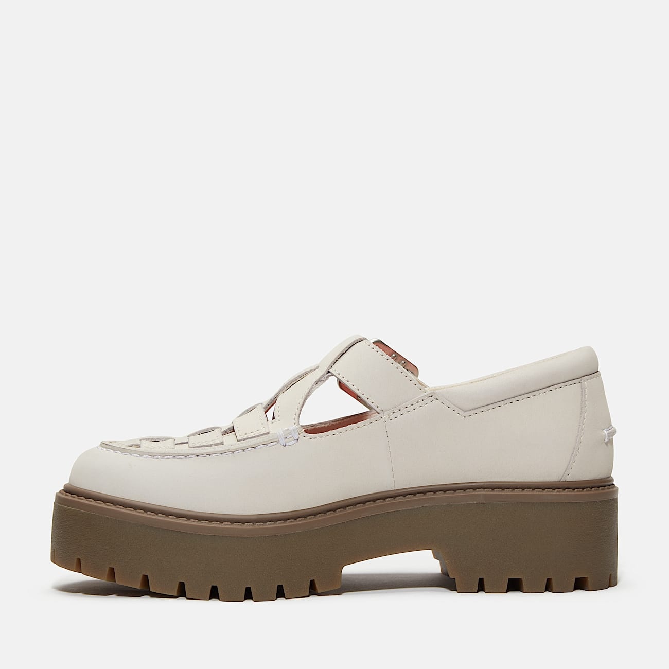 Women's Stone Street Platform Buckle Shoe - 6