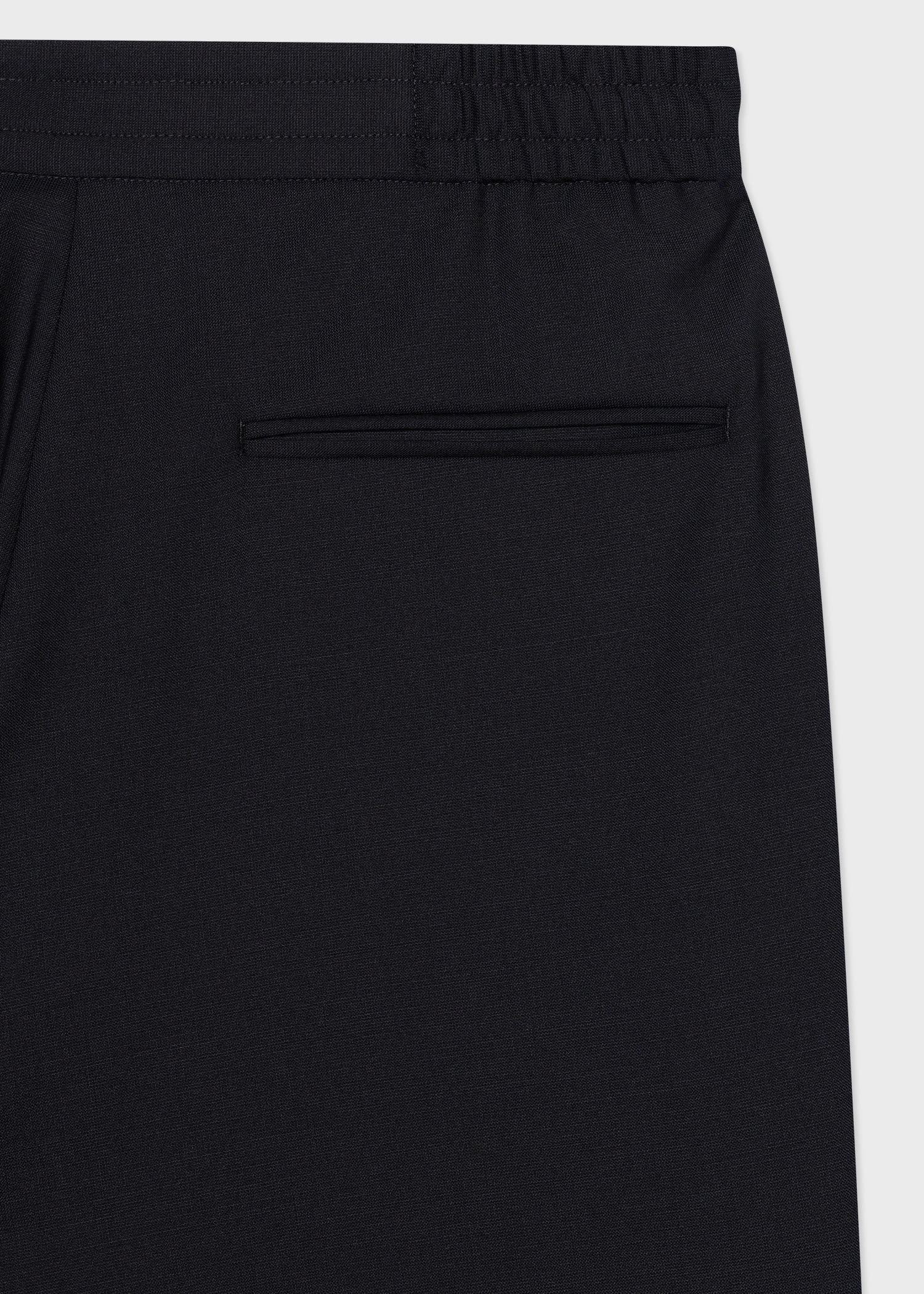 Bi-Stretch Wool Cuffed Trousers - 2