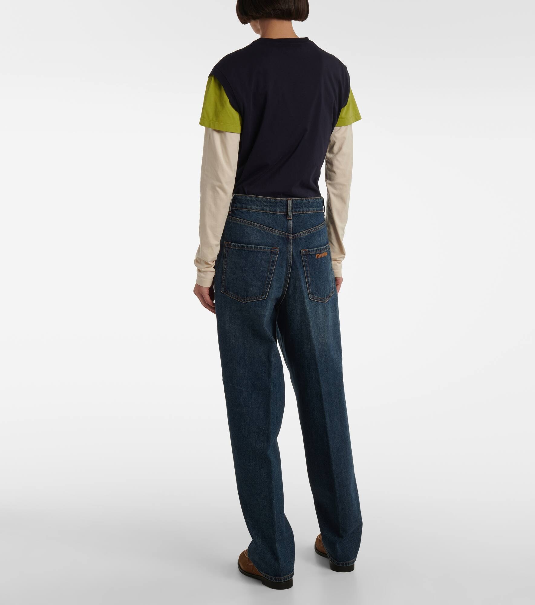 High-rise boyfriend jeans - 3