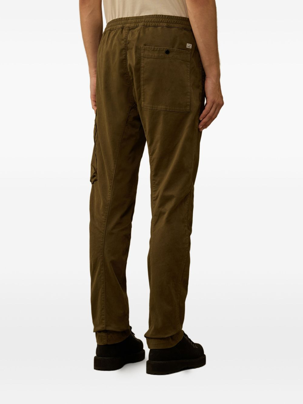 logo-patch cargo pants - 3