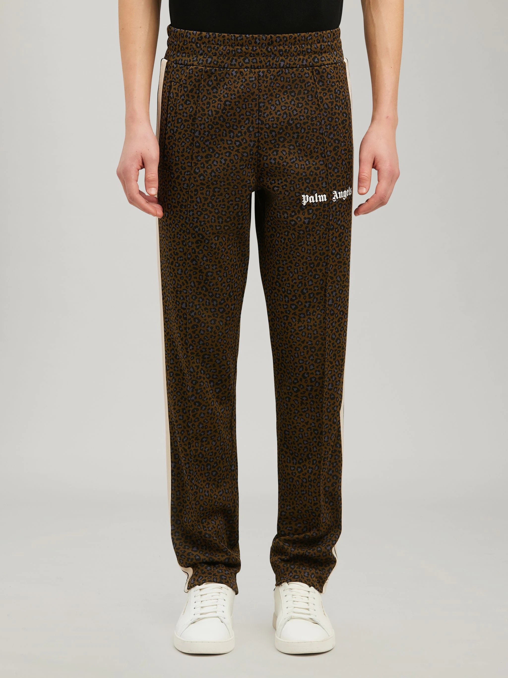 LEOPARD TRACK PANTS - 3