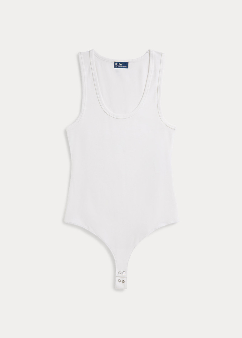 Scoopneck Sleeveless Bodysuit 1