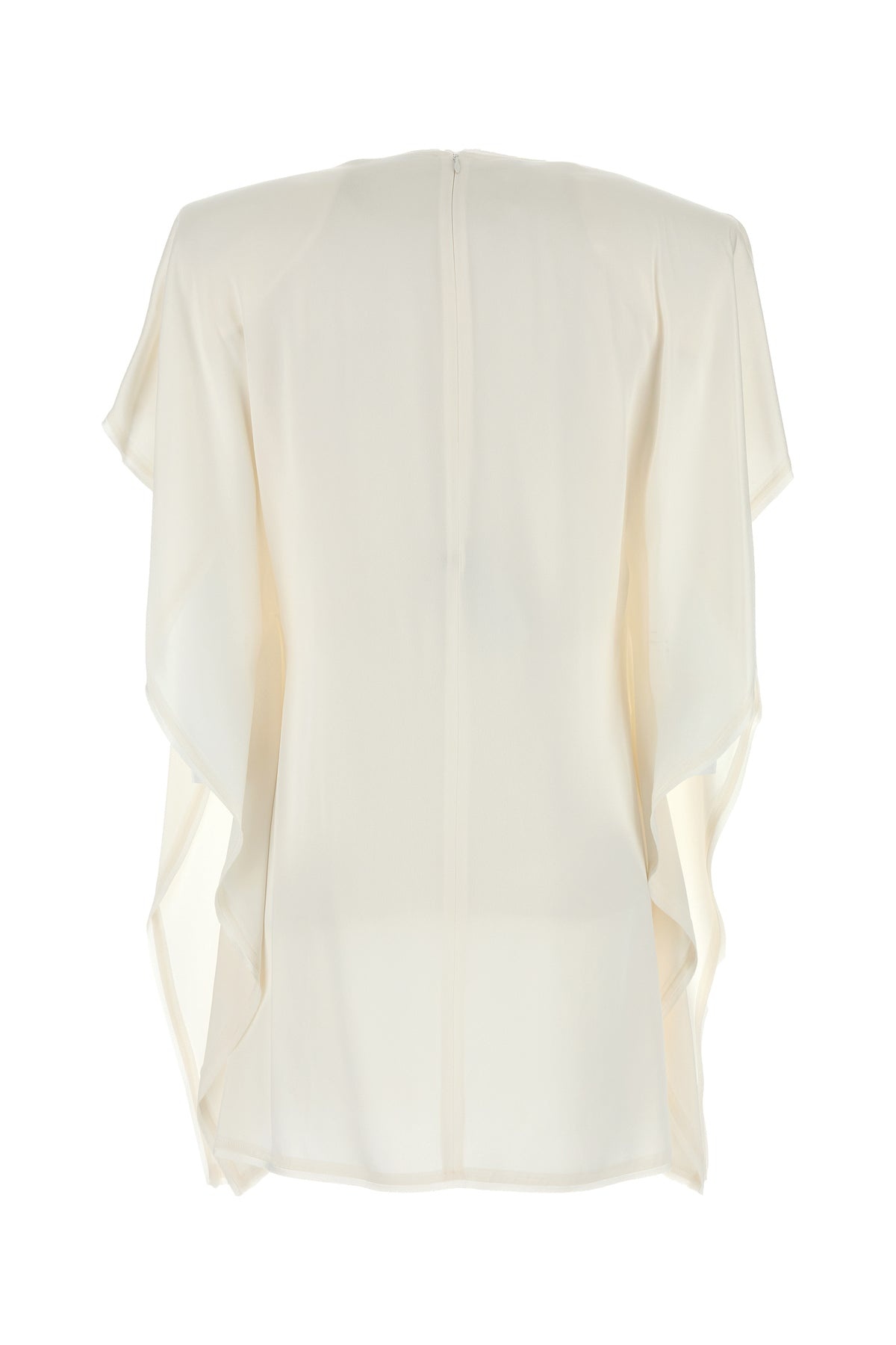 White satin mini dress - 2