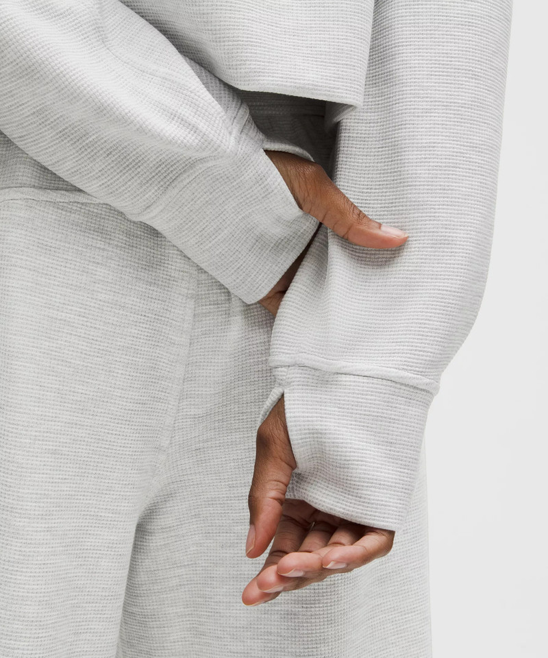 Scuba Oversized Full-Zip Hoodie *Waffle 6