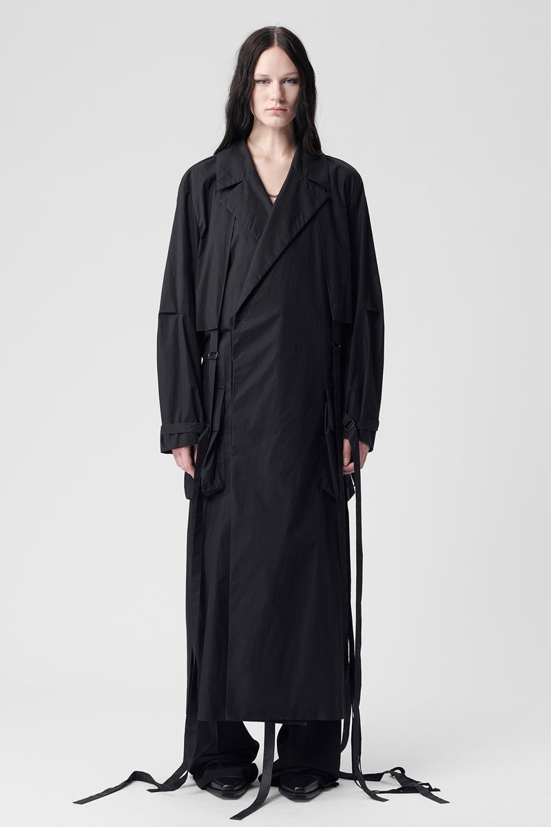Ilda Long Trench Coat - 1