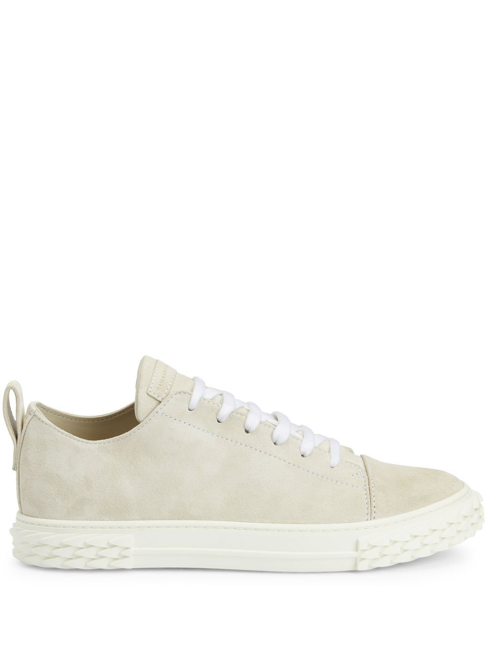 suede low-top sneakers - 1