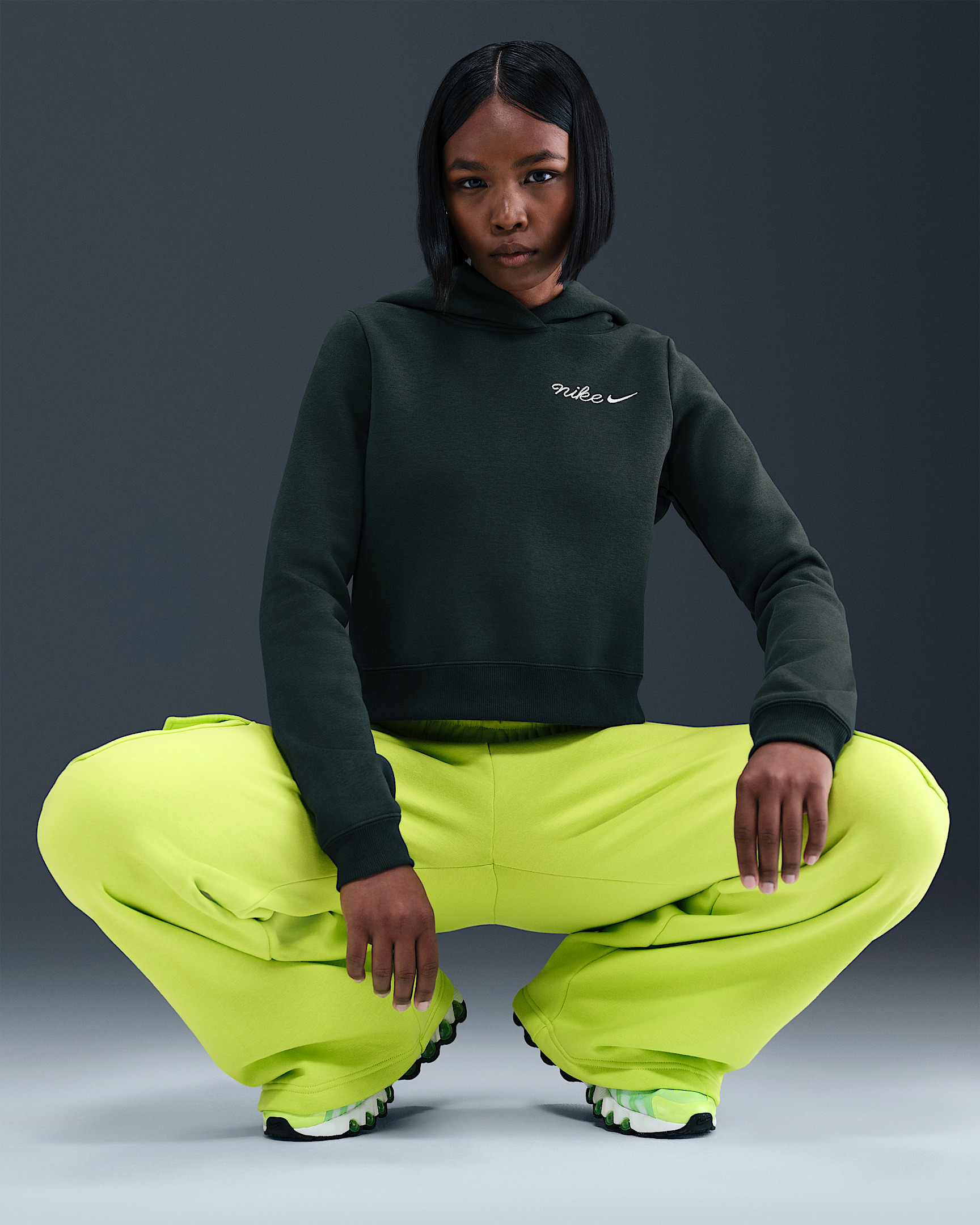 Nike Sportswear Phoenix Fleece Women's Shrunken Hoodie - 3