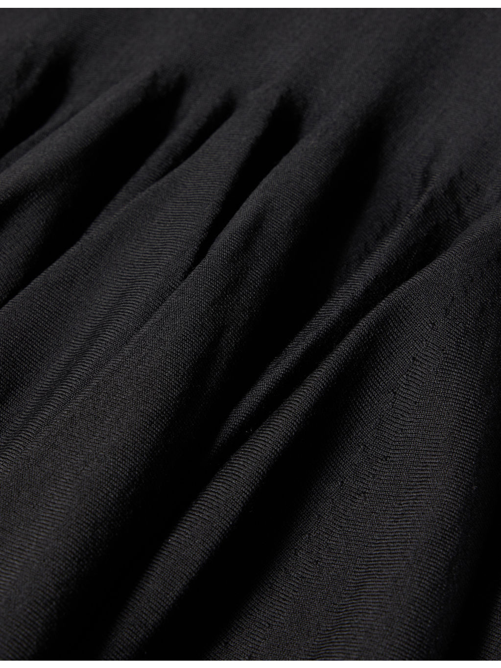 Short-Sleeve Peplum Wool Top - 7