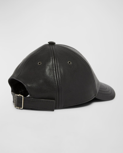 SAINT LAURENT Patent Leather Baseball Hat outlook