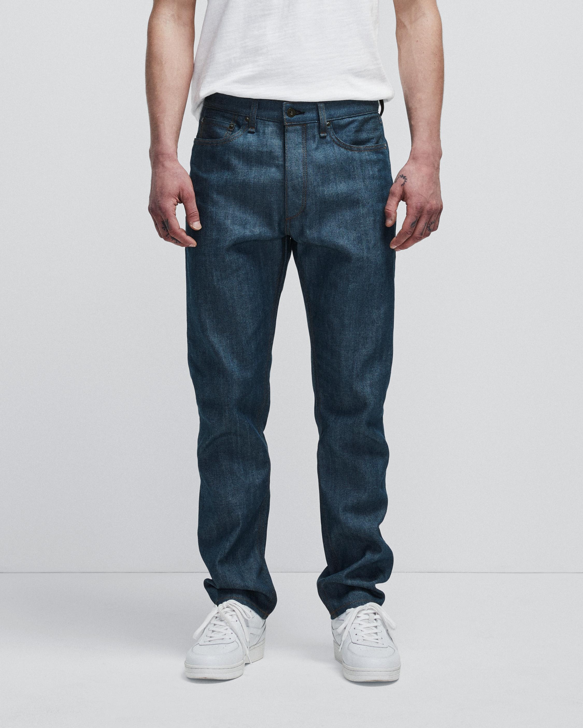 Fit 4 - Raw
Straight Fit Mid Indigo Rigid Jean - 3