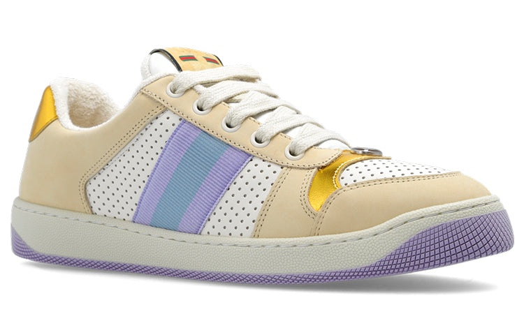 (WMNS) Gucci Screener 'Beige Purple' 701103-AACEF-9560 - 2