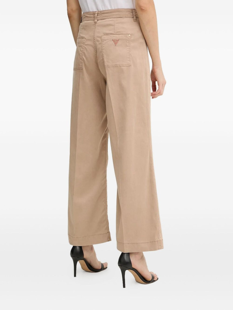 GUESS USA pleated wide-leg trousers outlook