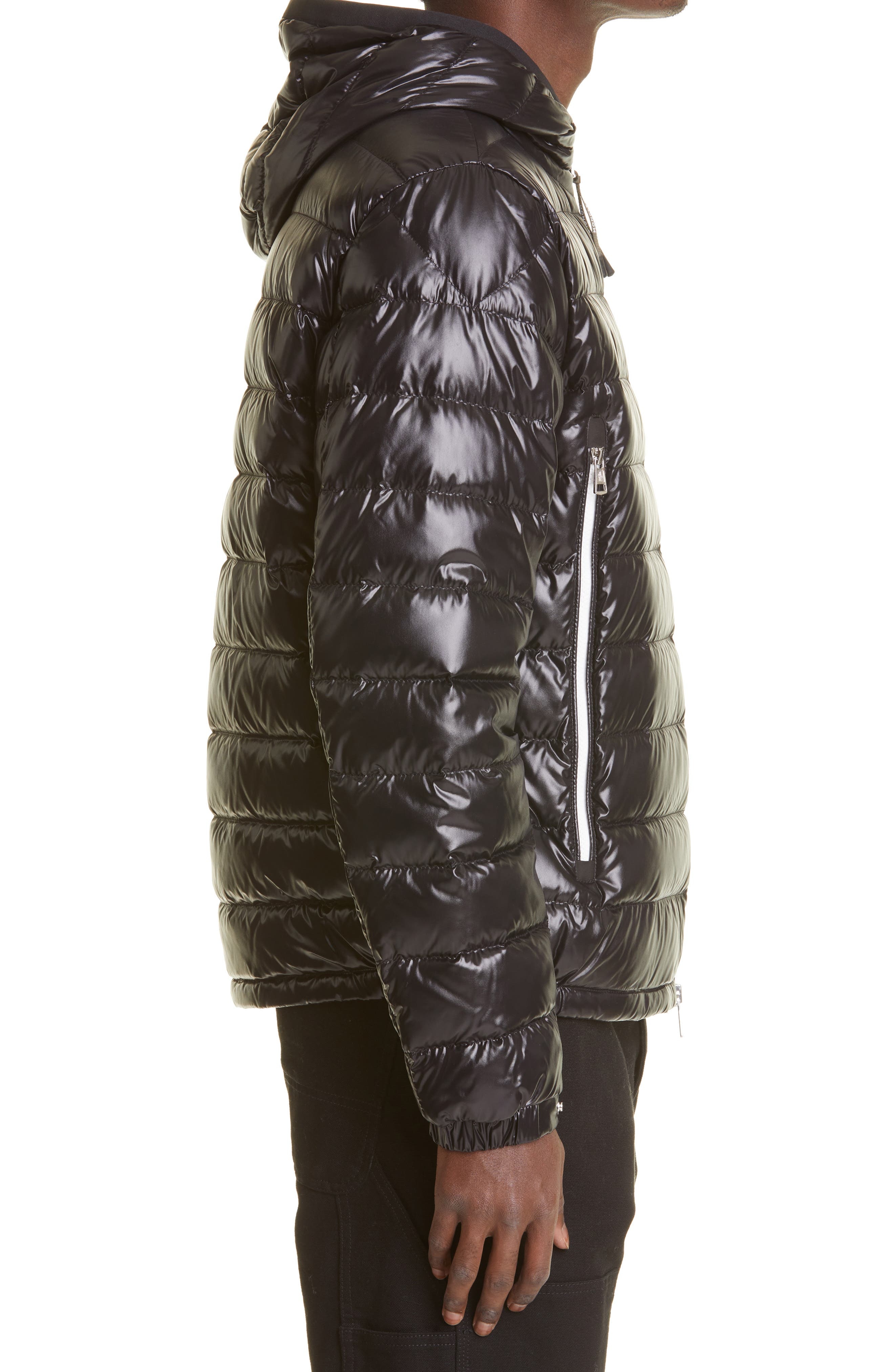 Moncler Galion Quilted Down Puffer Jacket in Black at Nordstrom - 3