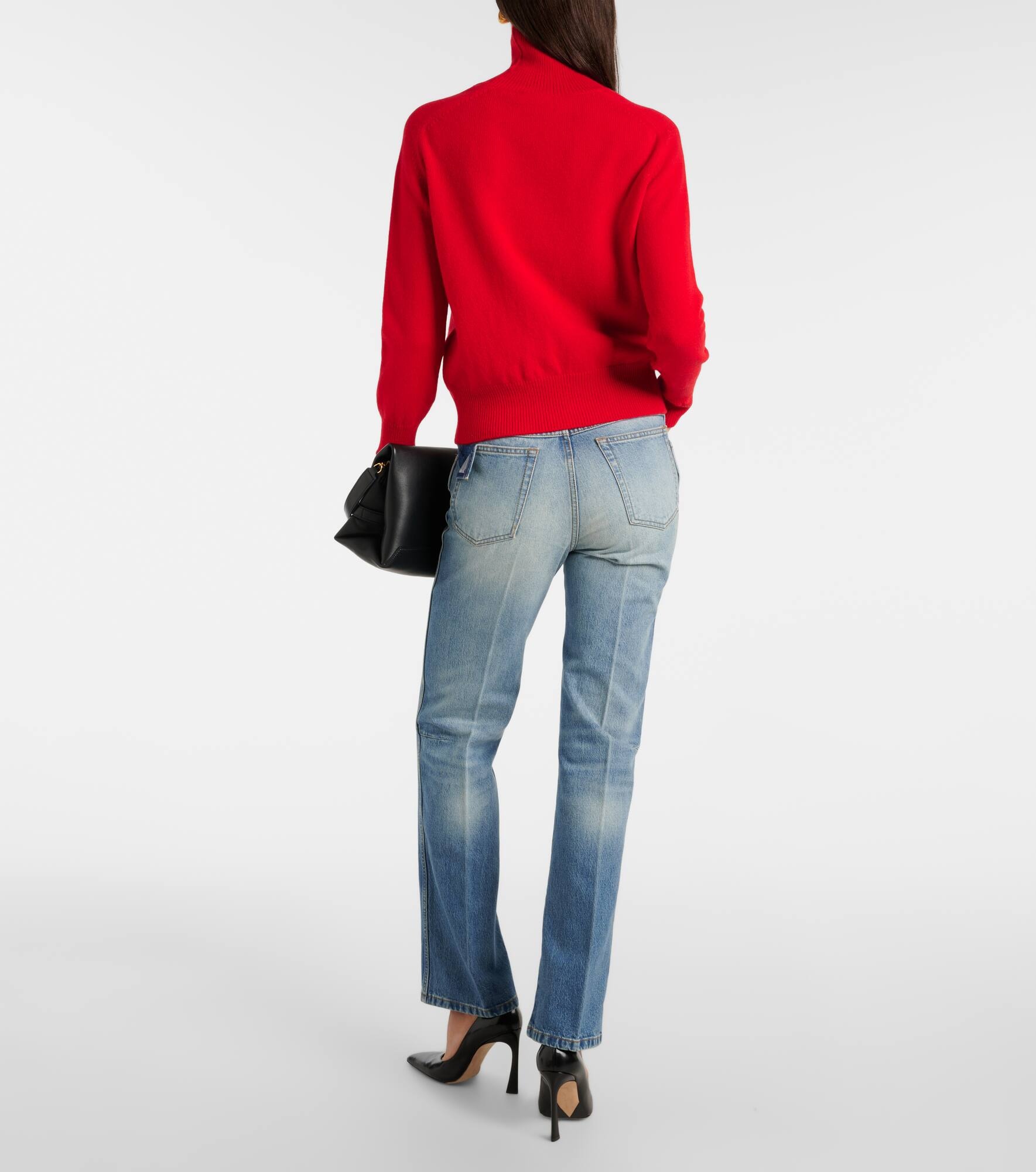 Wool turtleneck sweater - 3