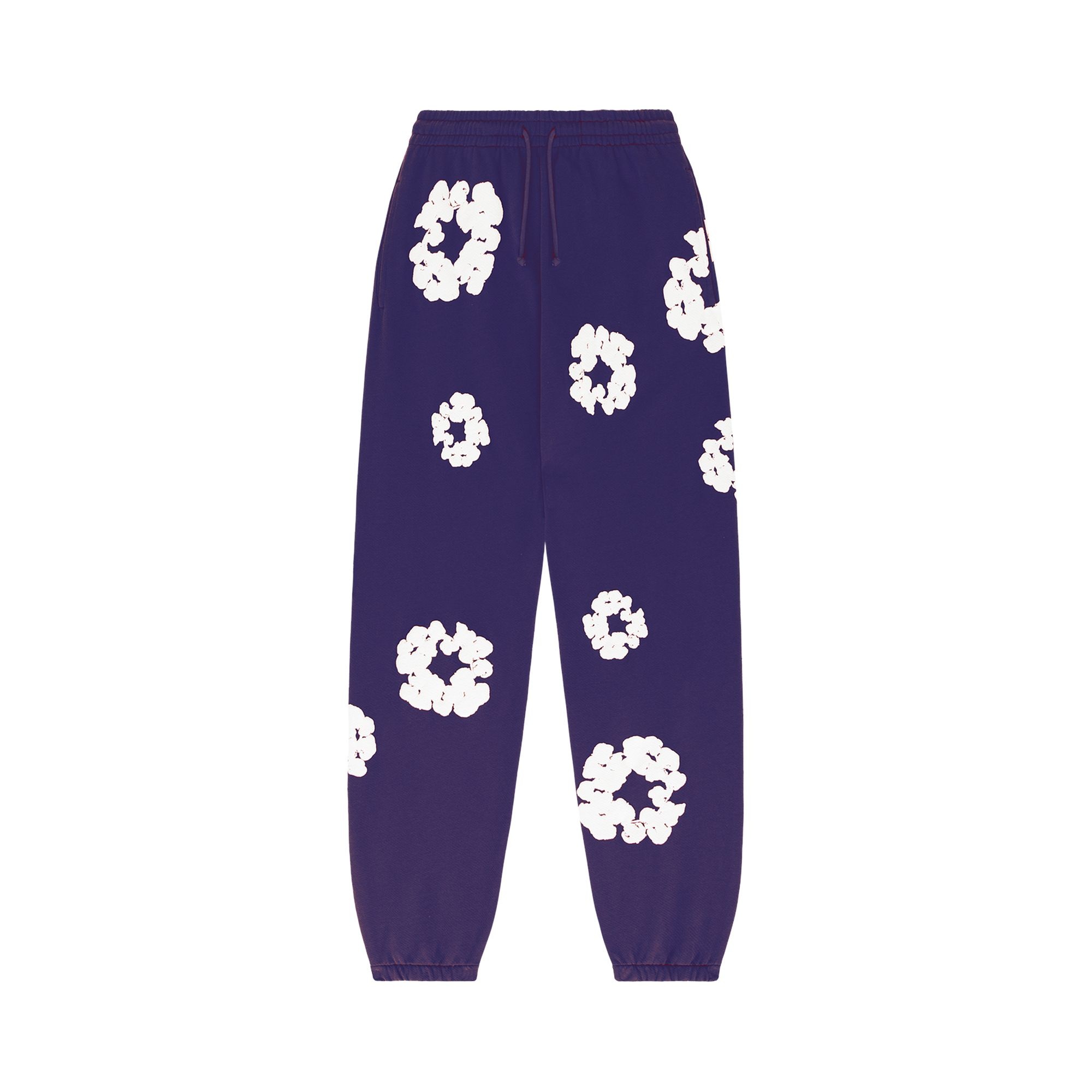 Denim Tears The Cotton Wreath Sweatpants 'Purple' - 1