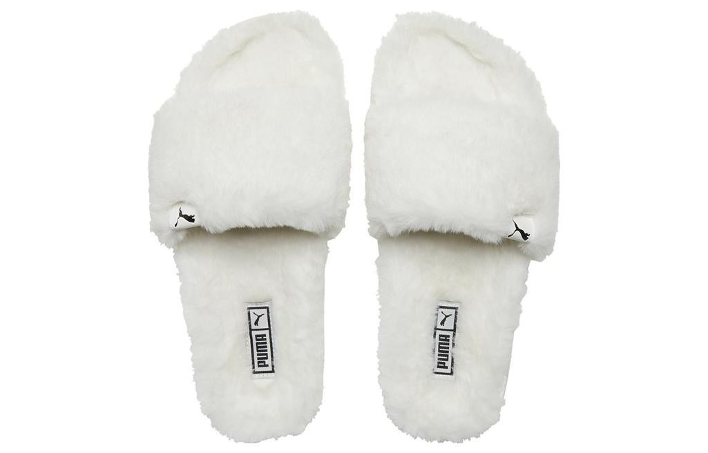 (WMNS) PUMA Leadcat 20 YLM Sports Slippers White 385803-04 - 5
