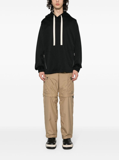 Moncler Grenoble ripstop straight trousers outlook