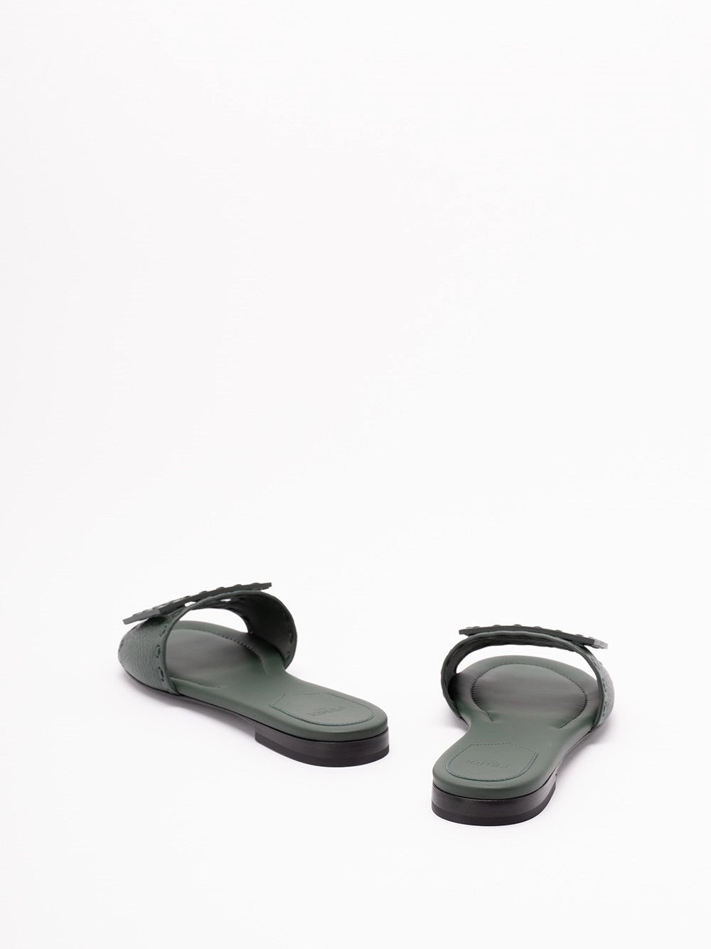 Fendi Women `Ff` Slides - 3