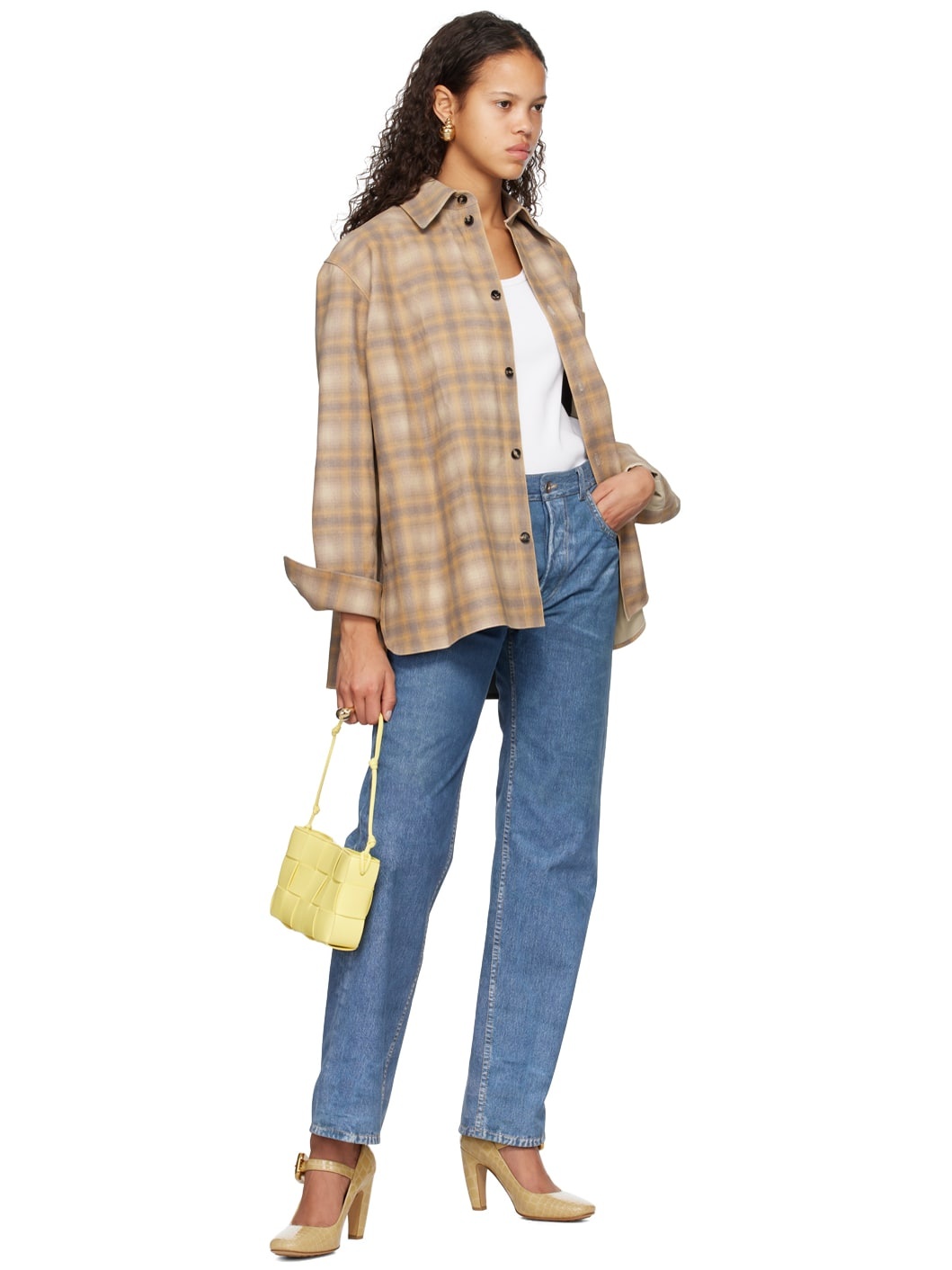 Yellow Cassette Shoulder Bag - 4