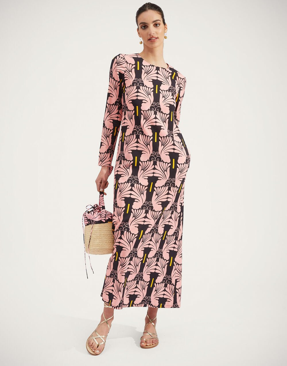 Long Sleeve Swing Dress - 2