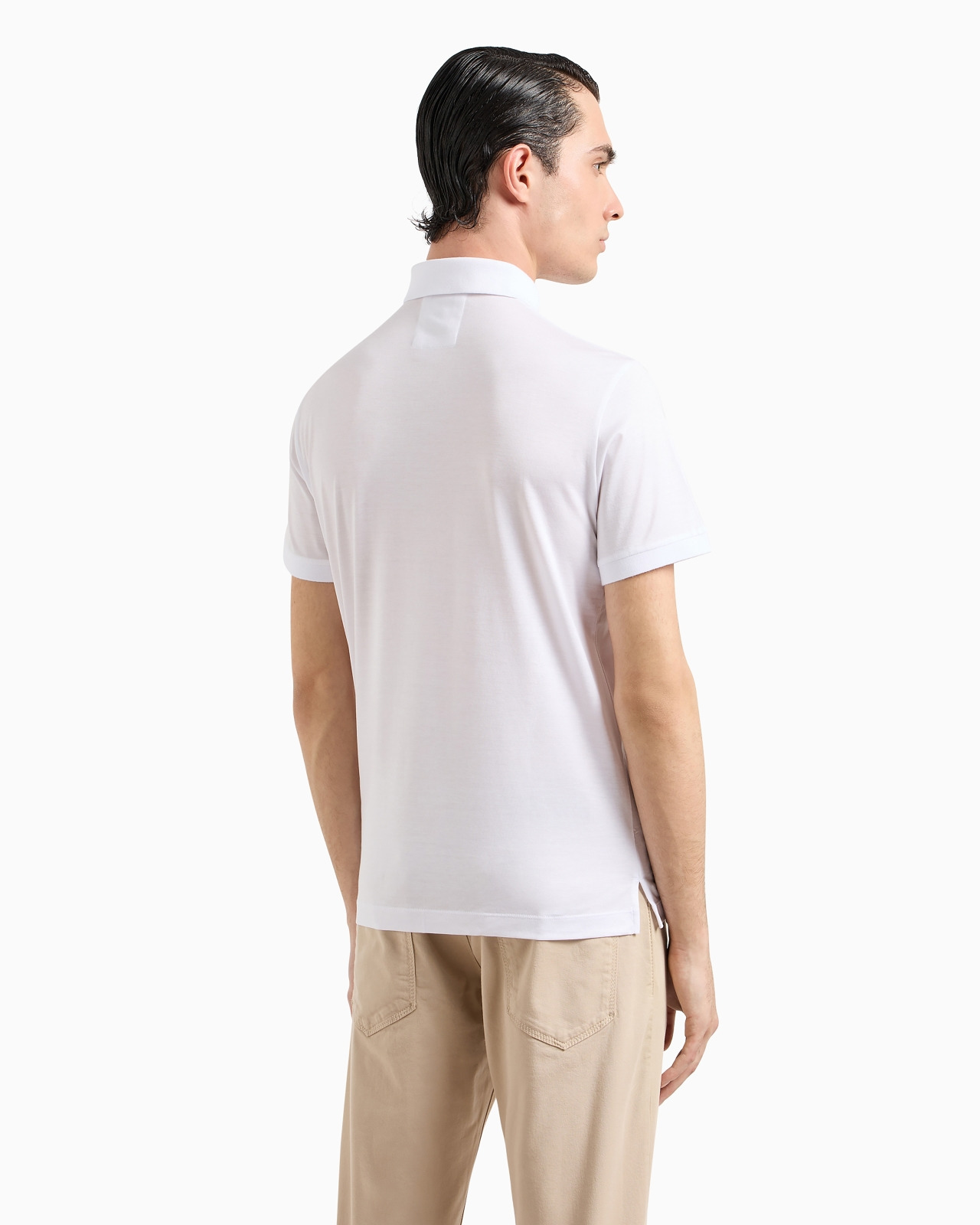 ASV Lyocell-blend jersey polo shirt - 3