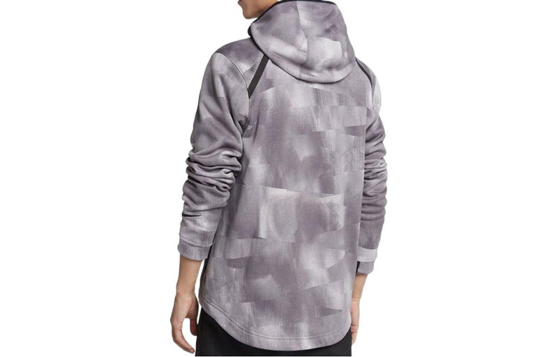 Nike Nike Therma LeBron camouflage hooded jacket 'Light Grey' AV5897-092 outlook