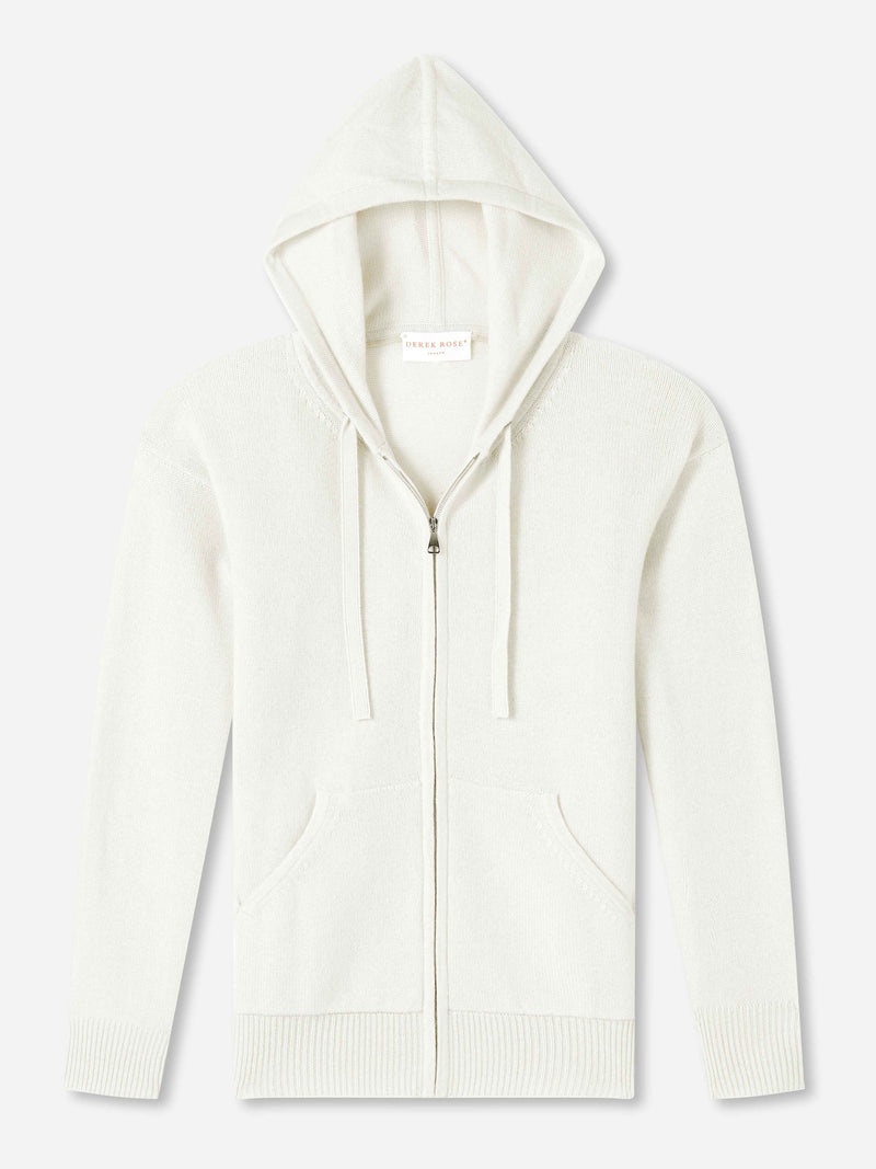Women's Hoodie Daphne Cashmere Winter White - 1