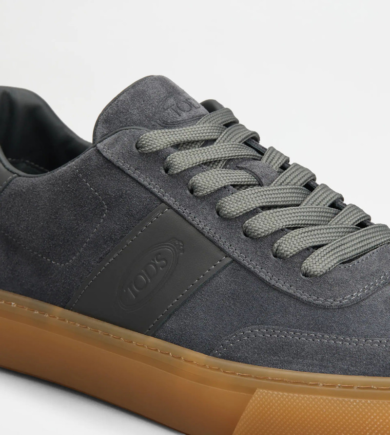 TOD'S SNEAKERS IN SUEDE - GREY 5