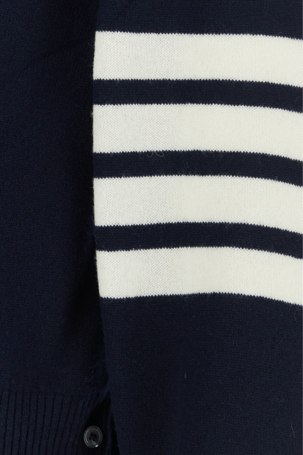 Navy blue cashmere sweater - 3
