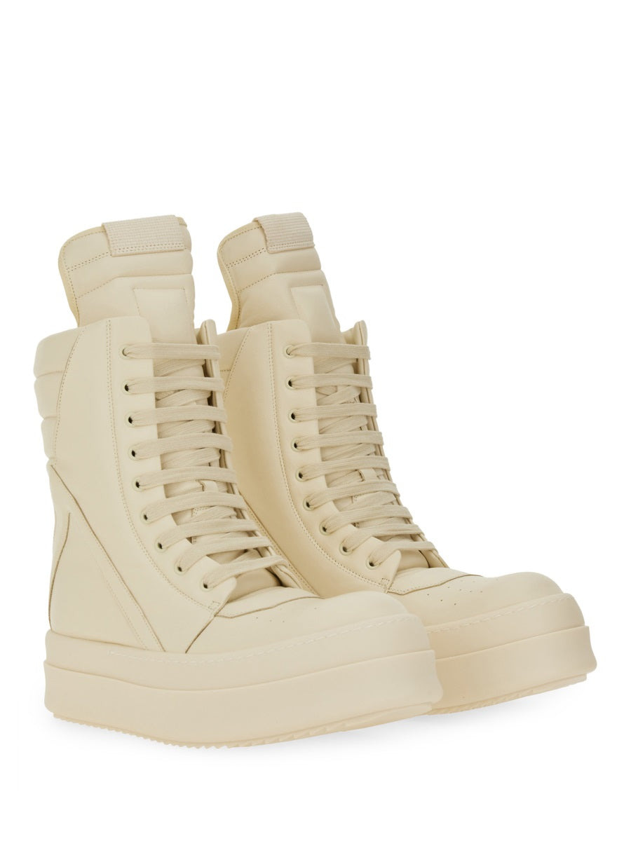Rick Owens Men "Concordians" Leather Sneaker - 2