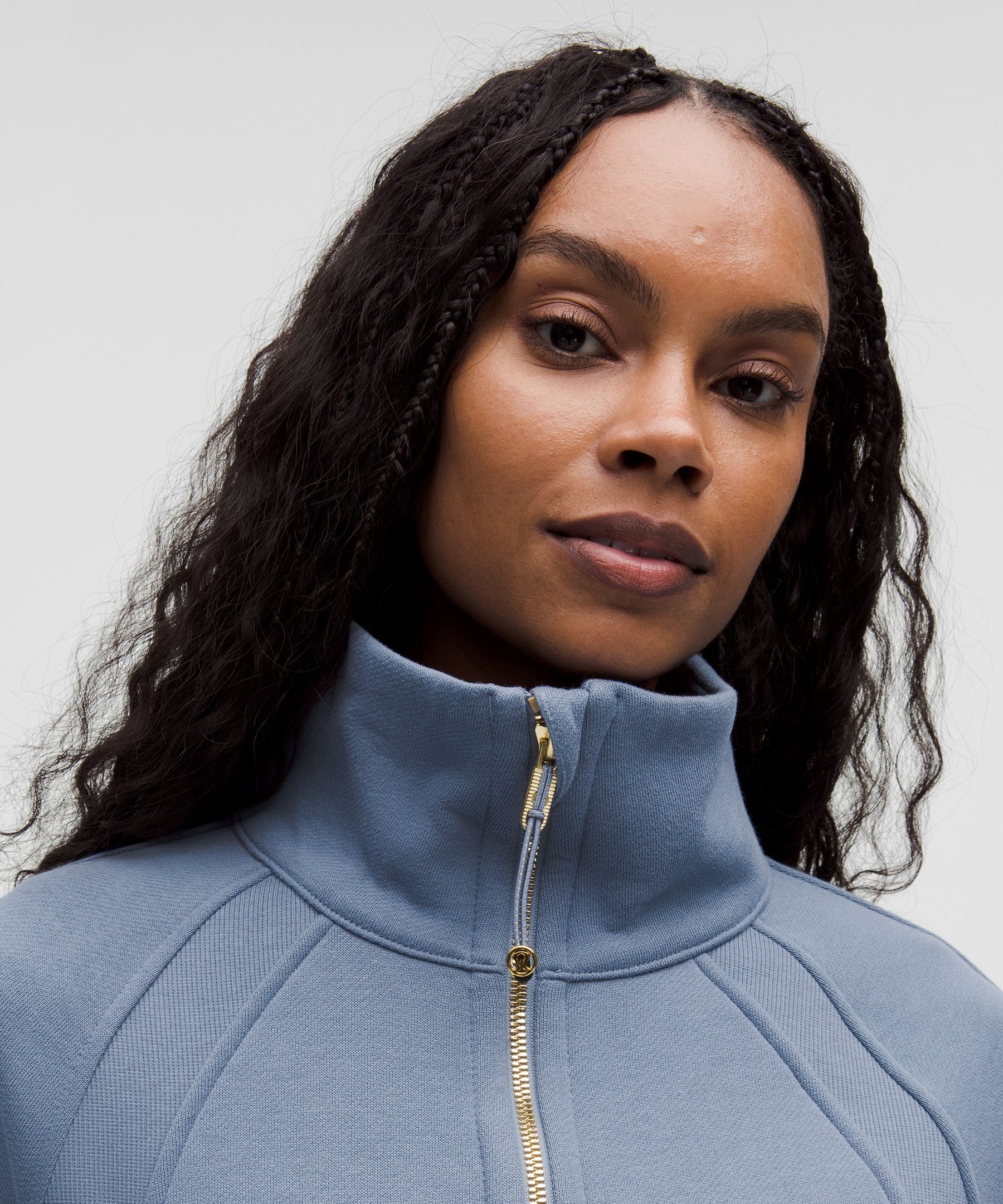 Scuba Oversized Funnel-Neck Half Zip *Long - 4