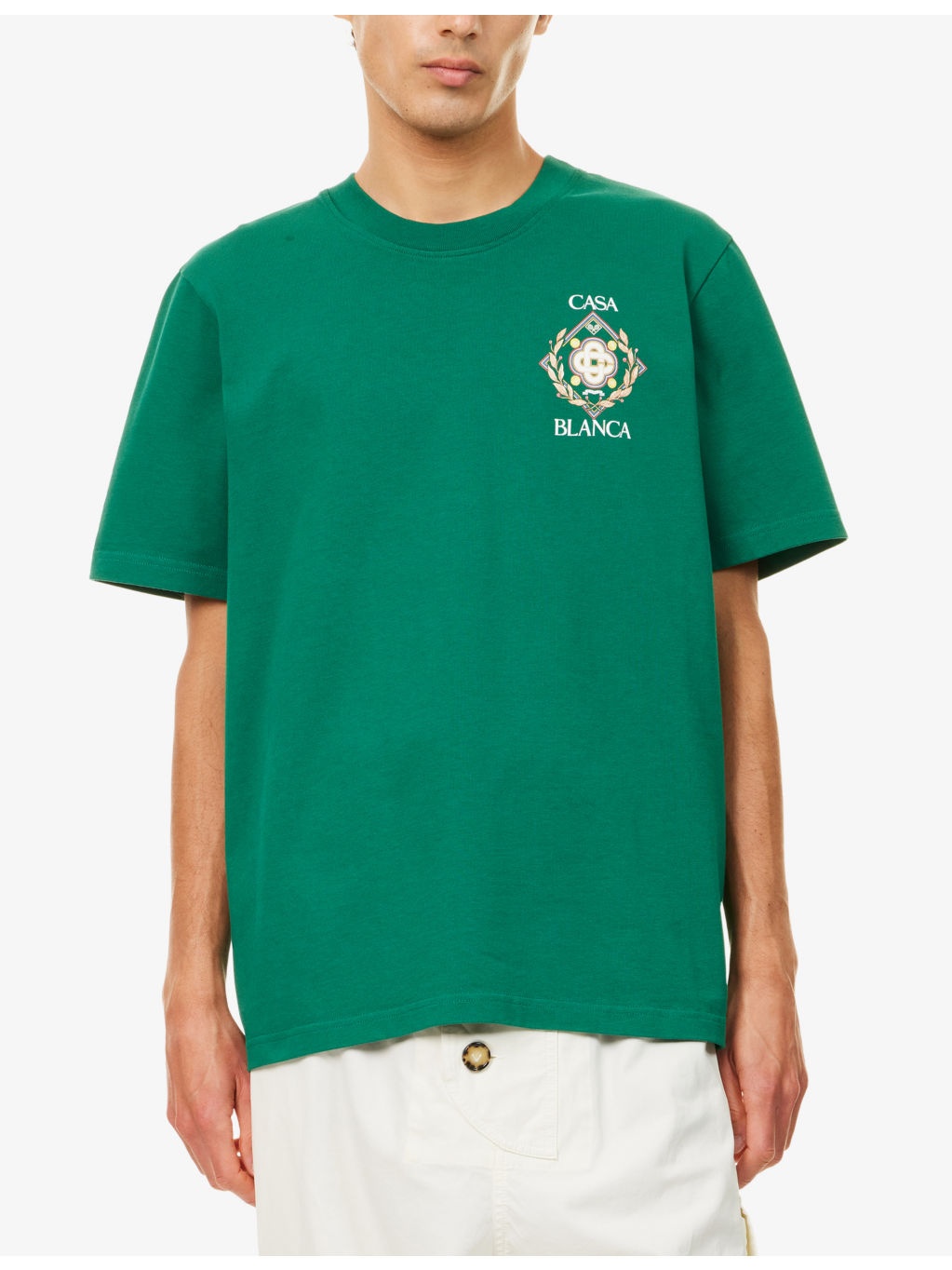 Championship Diamond Logo-Print Cotton-Jersey T-Shirt - 3