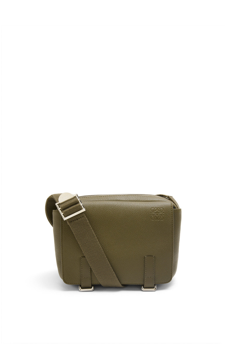 XS Military messenger bag in soft grained calfskin 1