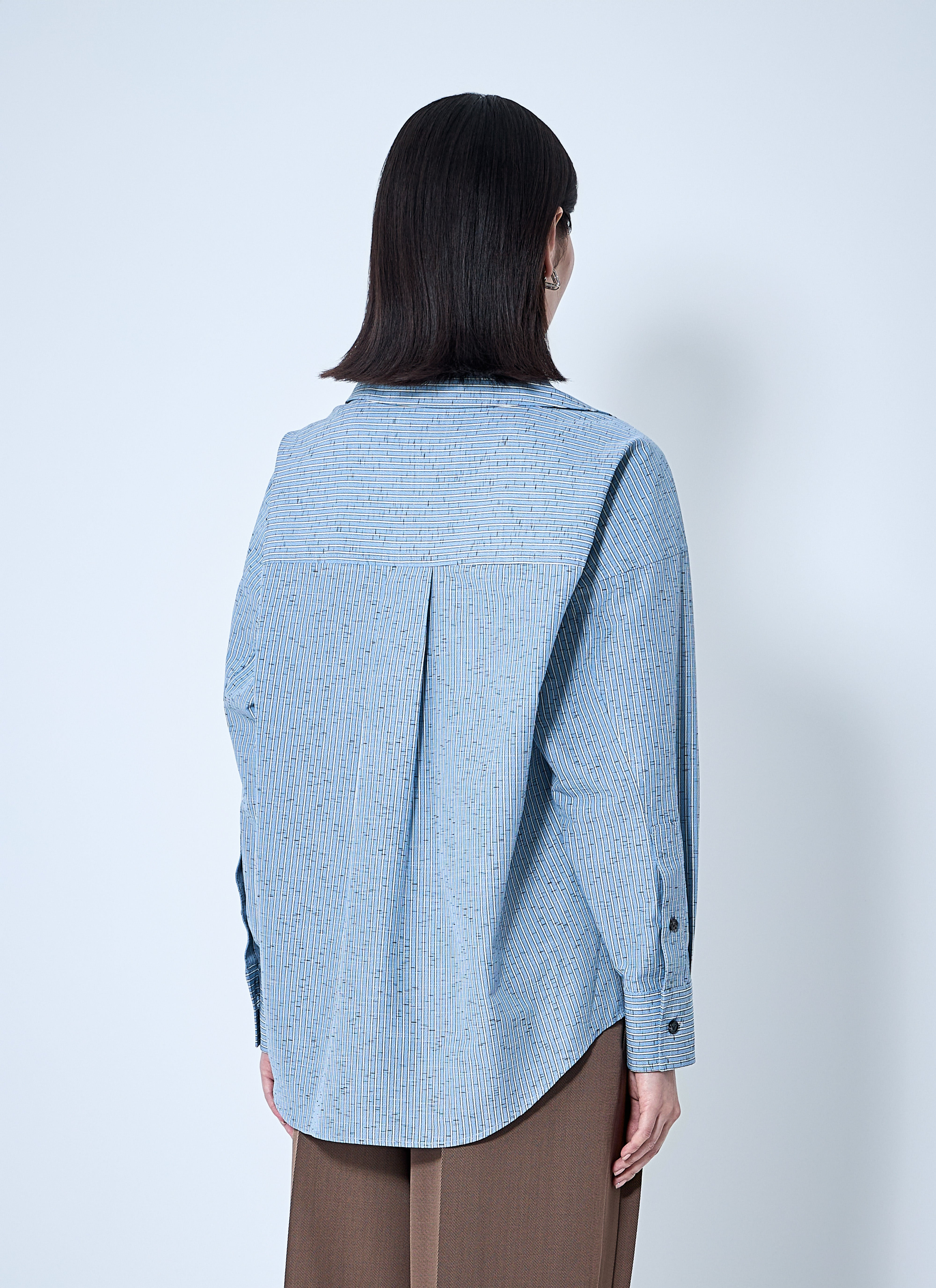 Bottega Veneta Women Striped Shirt - 4