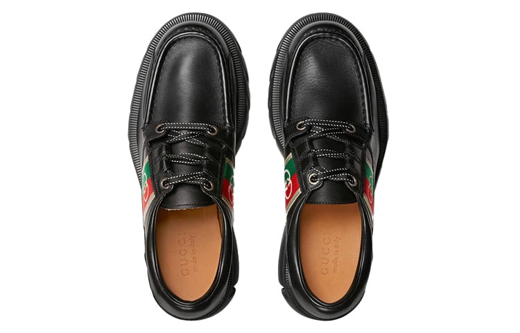 Gucci GG Romance Lace-Up 'Black' 663369-DTNE0-1080 - 4