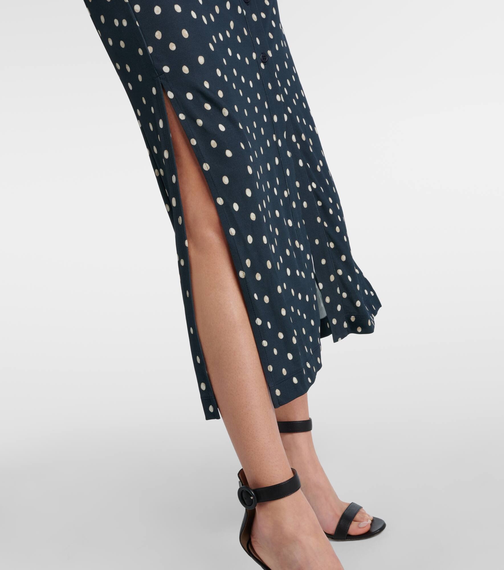 Claudia jersey shirt dress - 5