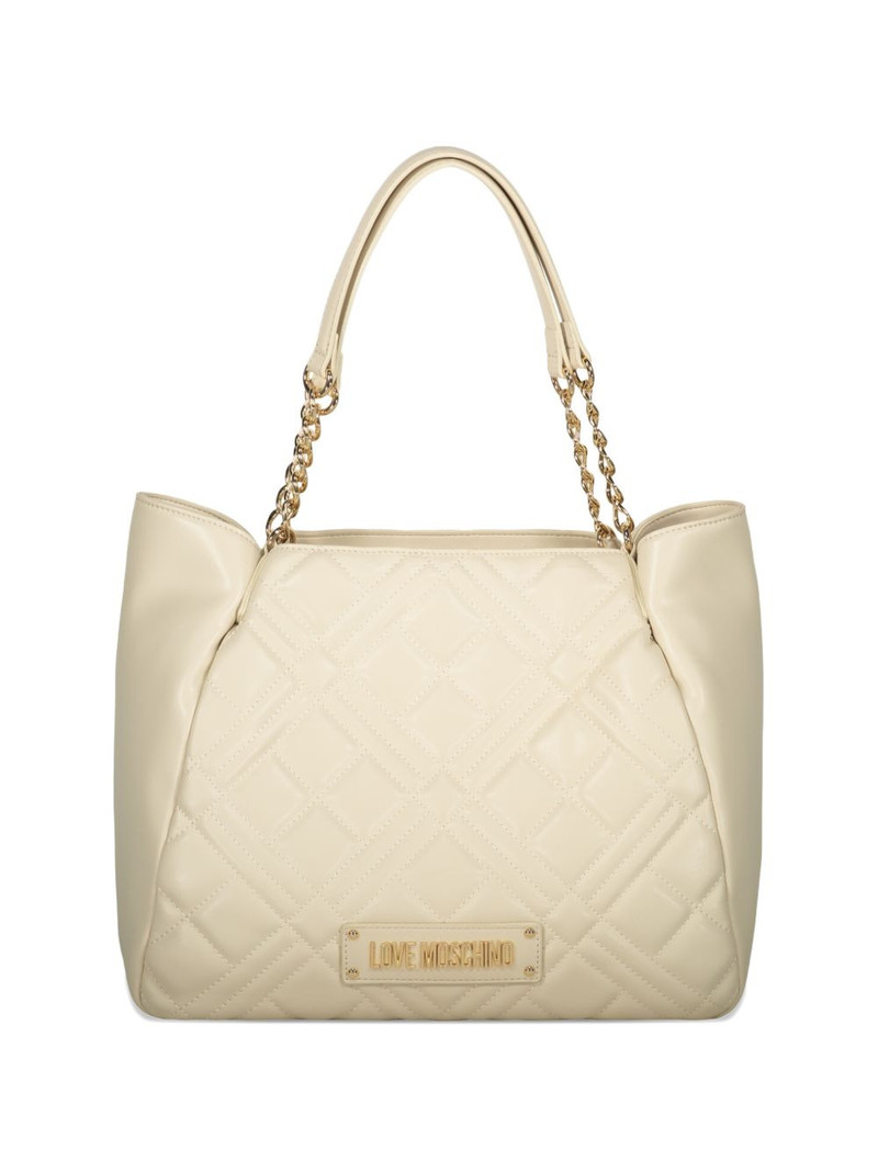 logo-appiqué shoulder bag 1