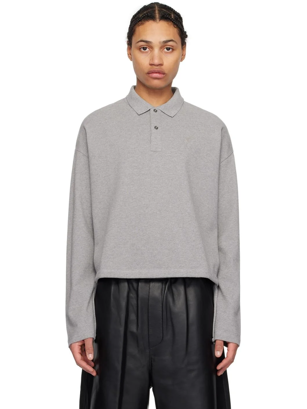 Gray Ami de Cœur Sweater - 1