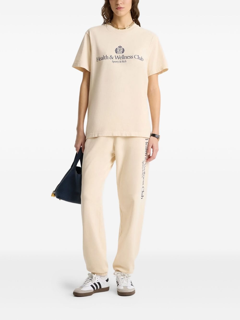logo-print track trousers - 2