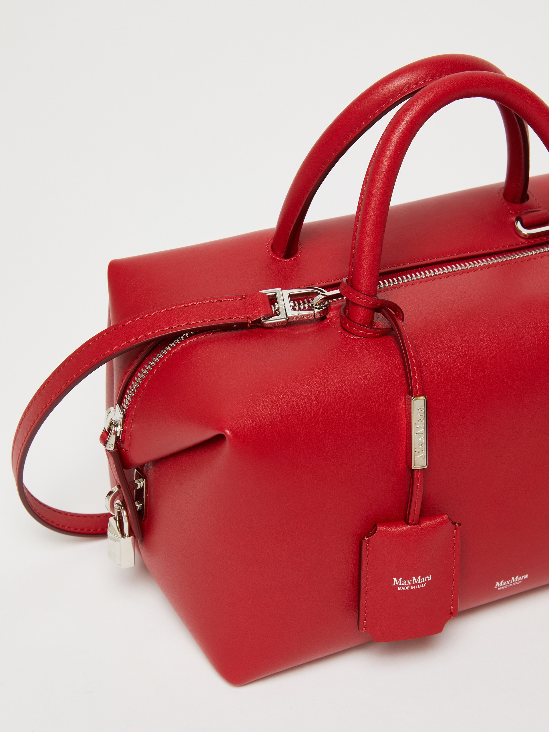 HOLDALLM Natural leather satchel bag - 5