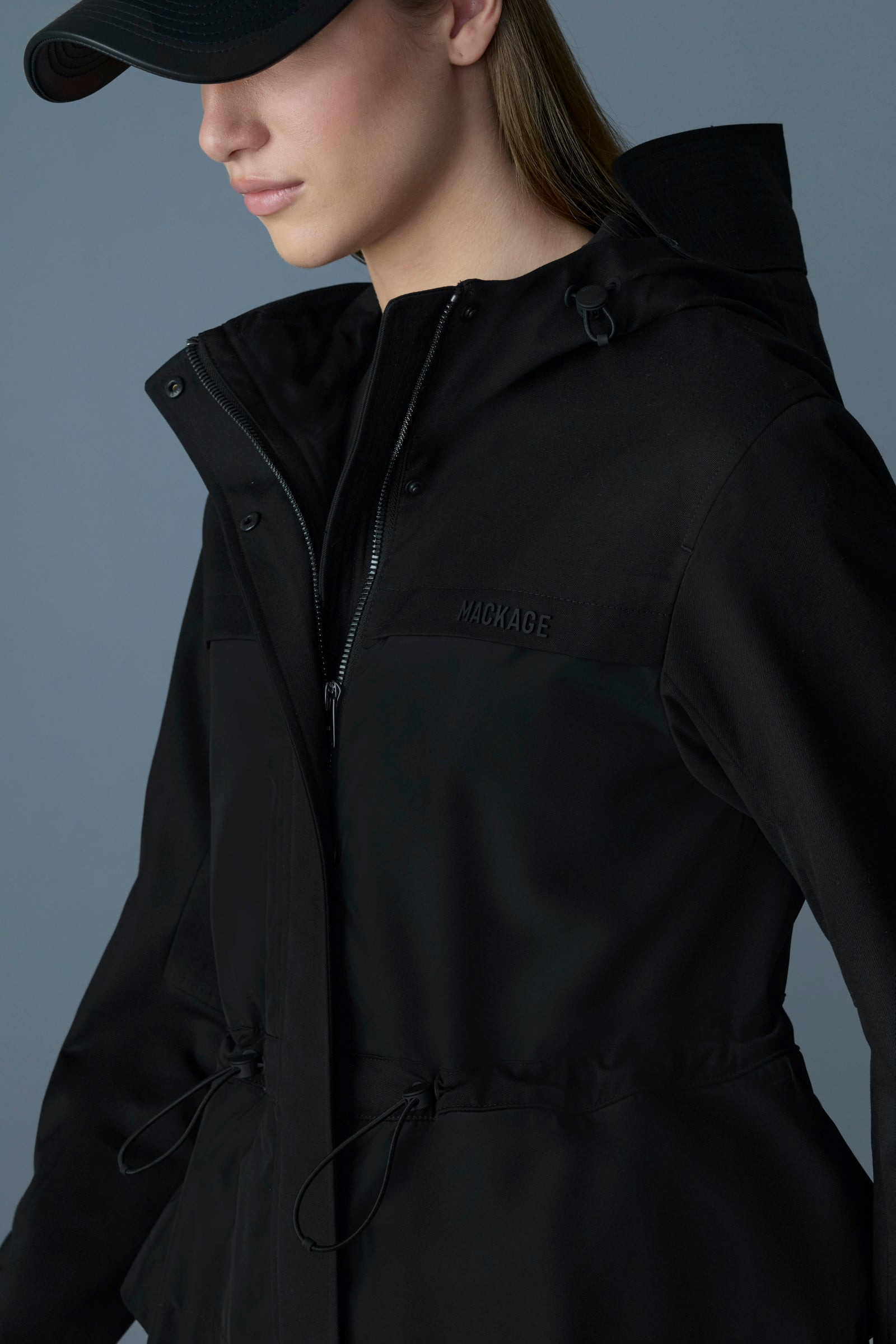 KAORI-LVS Hybrid jacket with peplum detail - 5
