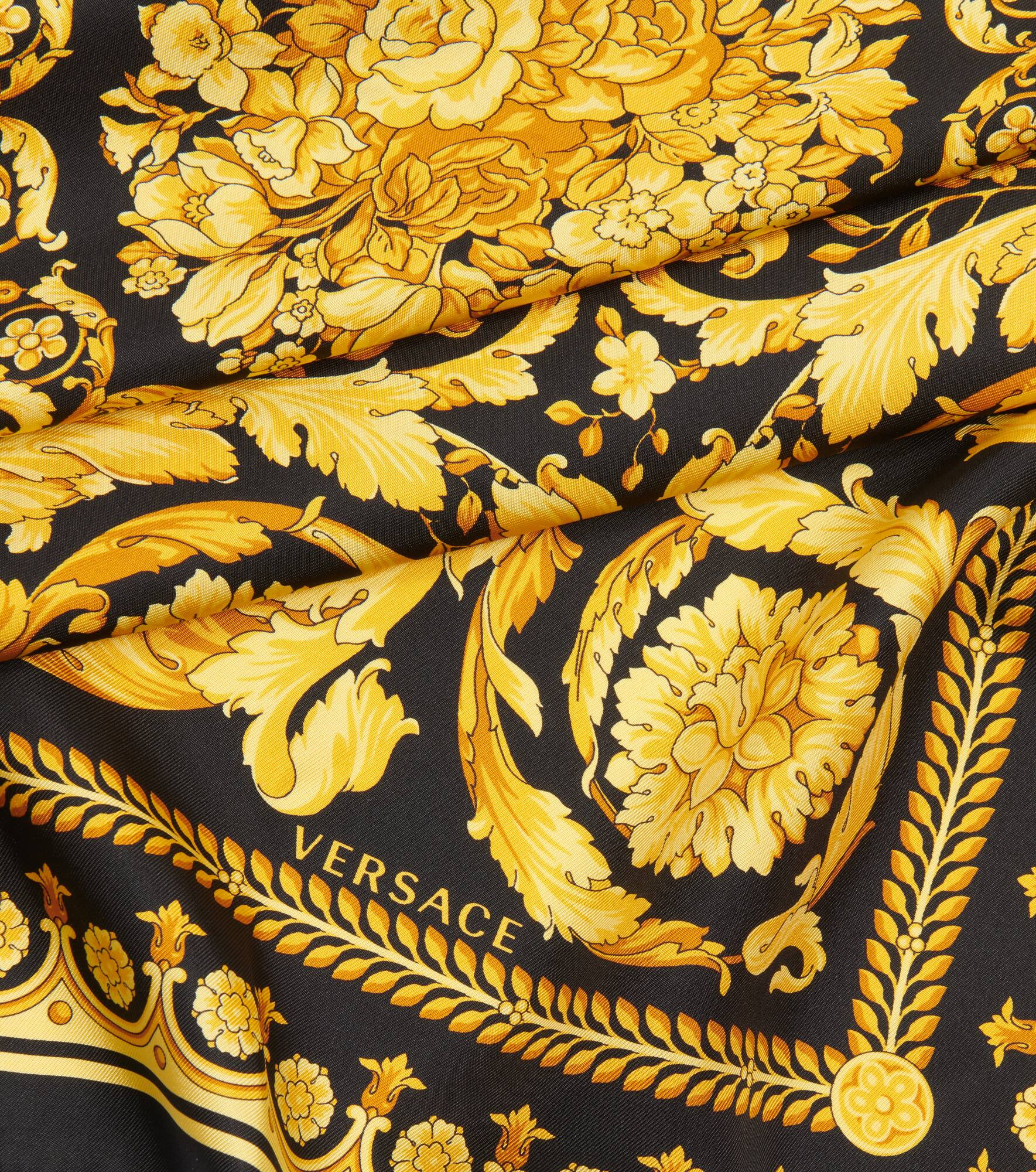 Barocco silk scarf - 4