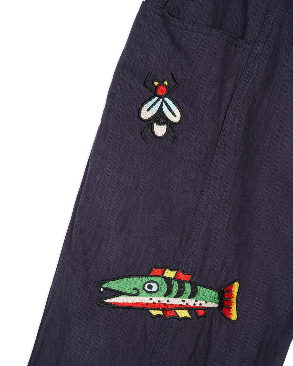 Brain Dead x South2 West8 Fishing Pant - Slate - 5