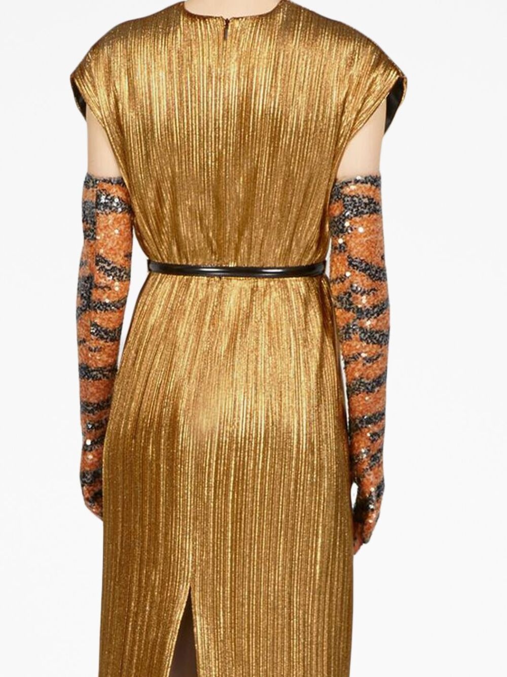 Cady lamé midi dress - 5